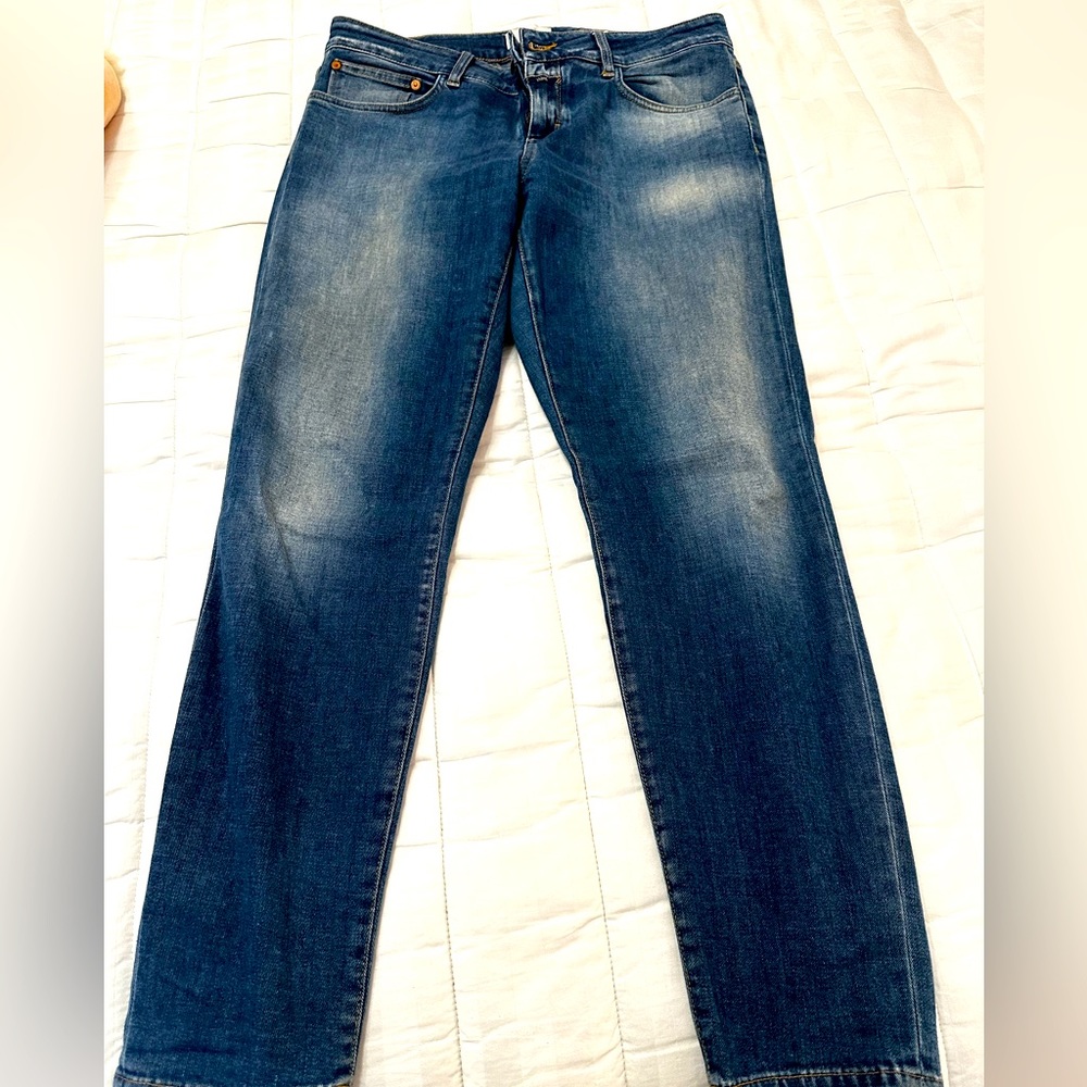 Jeans blue from Italy closer brand